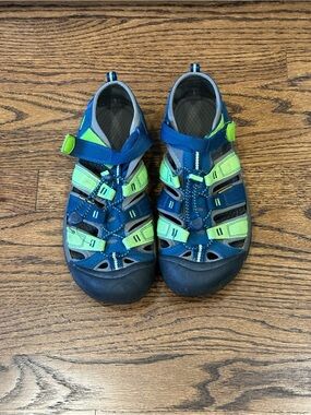 Keen Newport H2 Waterproof Hiking Sandals Blue Green Women 8.5 9 / Youth 7⁠